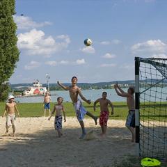 Balaton, Węgry, CLUB TIHANY, piłka plażowa